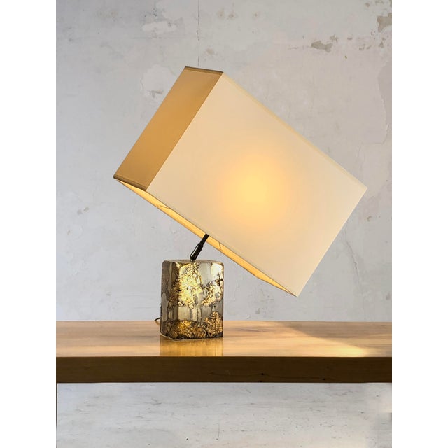 Sculpture Cubic Table Lamp, France, 1999 For Sale - Image 11 of 11