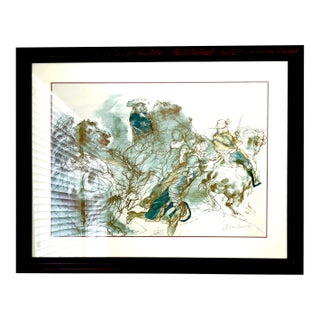 1950s Claude Weisbach, Avant La Bataille For Sale