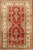 Antique Turkish Oushak Rug With Geometric Design in Red, Light Green, Orange and Cream For Sale - Image 9 of 9