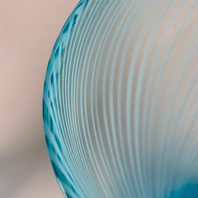 Vintage Murano Glass Vases by Gio Ponti, Italy, 1970s, Set of 3 For Sale - Image 11 of 12