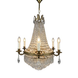 Antique French Empire Chandelier For Sale