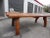 1960s 1960s French Brutalist Elm Dining Table or Center Table by Atelier Marolles For Sale - Image 5 of 12