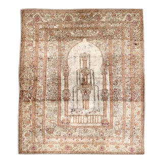 Galerie Shabab Collection Mid-20th Century Turkish Sivas Throw Rug For Sale