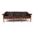 Mid-Century Modern 3-Seater Leather Sofa by Sven Ellekaer for Coja, 1960 For Sale - Image 3 of 13