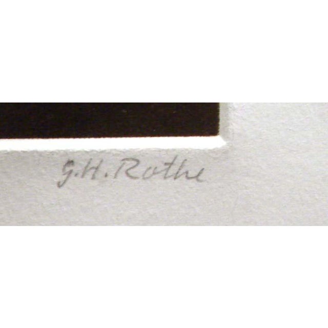 "Ben Rabba" by G.H Rothe Original Limited Edition Mezzotint on Paper Hand Signed &Titled by the Artist Image Size: 15" x...