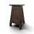 1940s Pyramidal Oak Chest-Shaped Side Table, 1940s For Sale - Image 5 of 5
