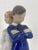 Bing & Grondahl Porcelain Girl and Boy by Claire Weiss for Bing & Grondahl, Denmark, 1970s For Sale - Image 4 of 14