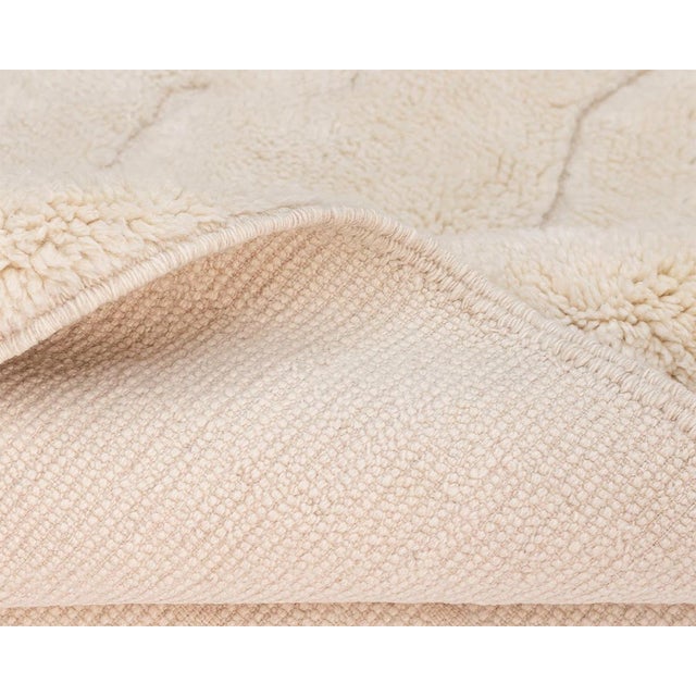 Hand-Knotted Wool Rug by Azele Studio For Sale - Image 9 of 10