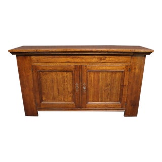 Italian Country French Fruitwood Credenza For Sale