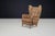 Art Deco Wingback Chair, Czechoslovakia, 1940s For Sale - Image 10 of 11