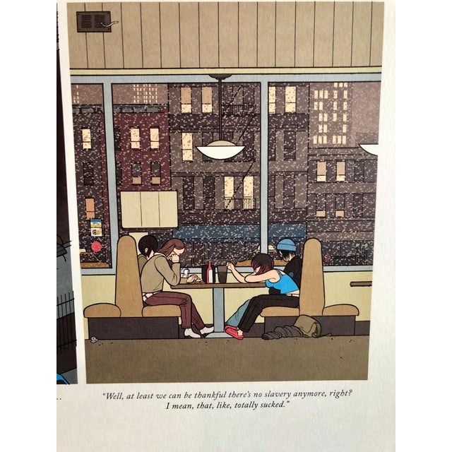 Chris Ware, Chris Ware New Yorker Cartoonist Limited Edition Thanksgiving Print NYC, 2006 For Sale - Image 4 of 8