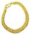 Link 24 Karat Pure Yellow Gold Solid Bracelet, 65 Gm, Unisex , 8 Inch For Sale