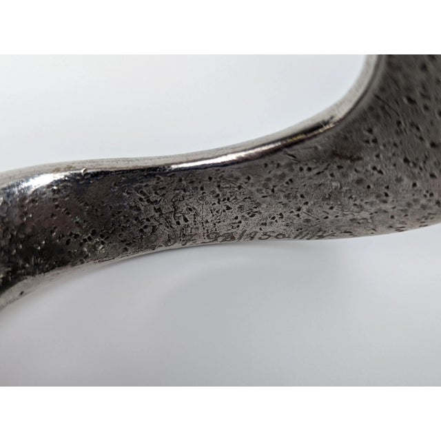 Abstract Steel Sculptures, Set of 4 For Sale - Image 6 of 11