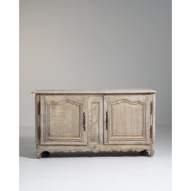 Louis XV Oak Buffet, Rococo Style, France, Early 19th Century For Sale - Image 15 of 15
