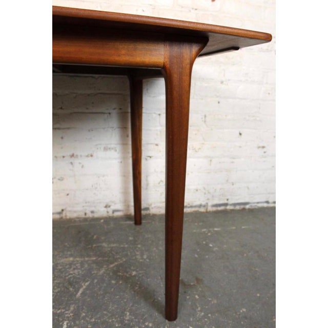 Mid 20th Century A. H. McIntosh Teak Butterfly Leaf Dining Table For Sale - Image 11 of 14