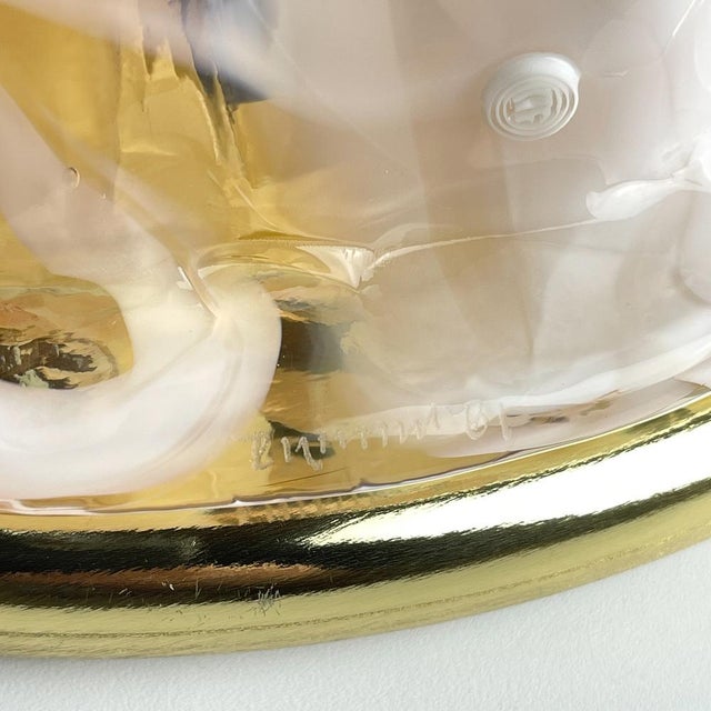 Vintage Murano Ceiling Lamp by La Murrina, Italy, 1980s For Sale - Image 11 of 17