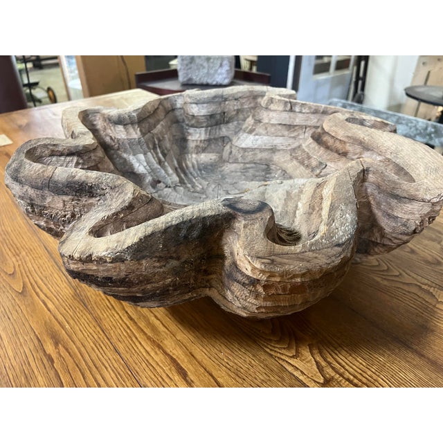 Carved Wood Sculpture Centerpiece by New York Artist Ann Pachner. For Sale - Image 4 of 7