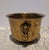 Vintage Hammered Brass Cachepot Jardiniere With Lion Head Ring Pulls For Sale - Image 11 of 11