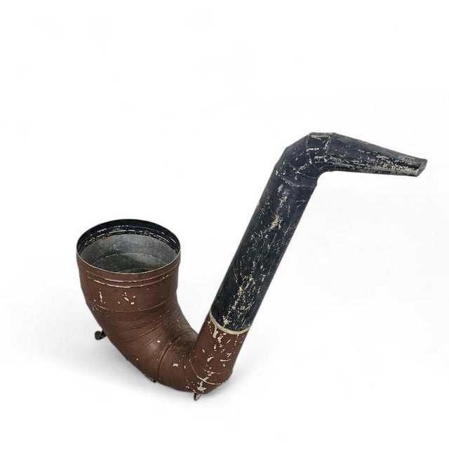 XL Zinc Pipe / 1973 / Height 105 Width 100 Depth 33 cm