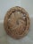 Vintage Rattan Intricate Weave Woven Oval Basket For Sale In Chicago - Image 6 of 7