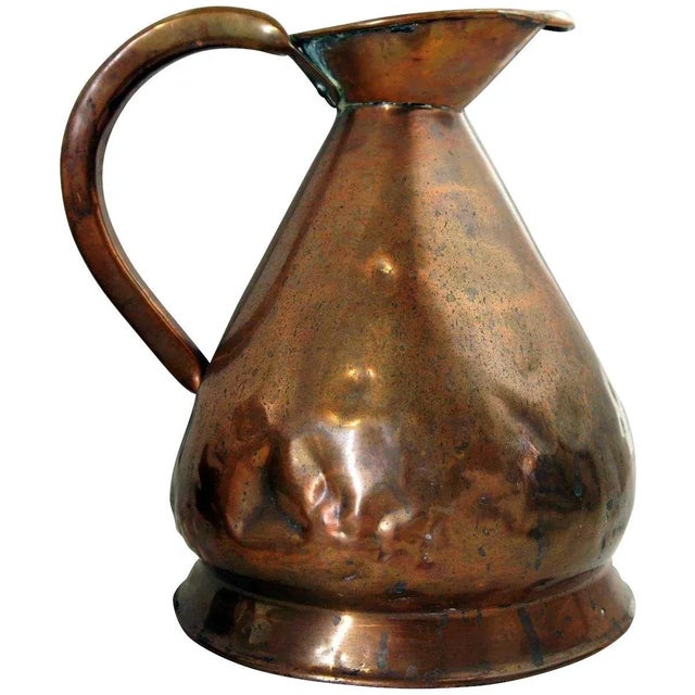 English Copper Gallon Harvest Jug/ale Measure For Sale In Denver - Image 6 of 6