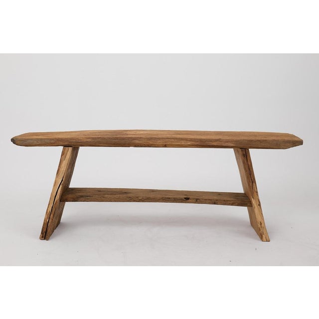 Contemporary Brutalist Bench by Logniture For Sale - Image 3 of 15
