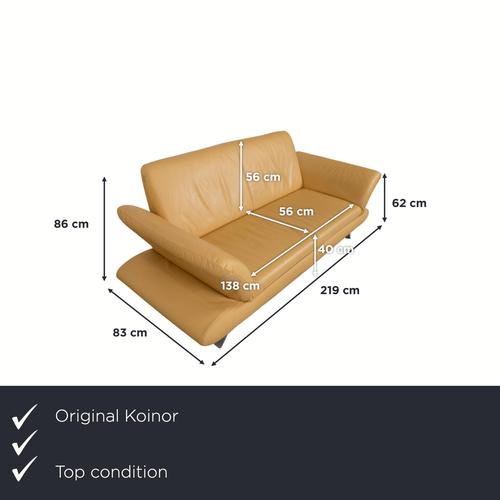 The invitingly rounded shapes and the seemingly floating legs make the Rossini series from German manufacturer Koinor so...