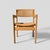 1970s Mid-Century Modern Birch and Cane Accent Chair, 1970s For Sale - Image 5 of 8