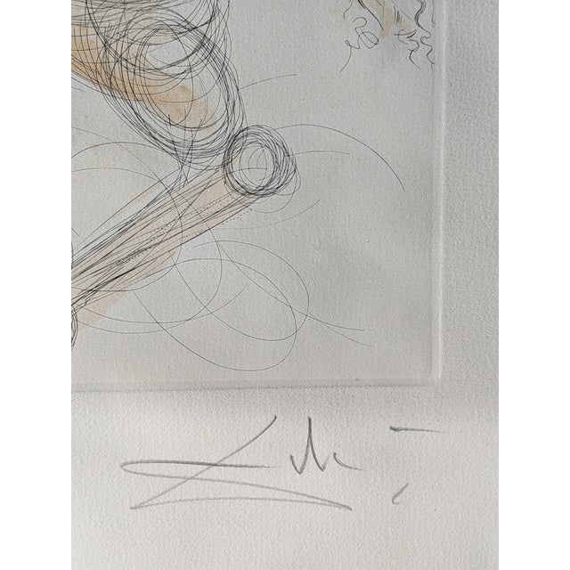 Salvador Dali, Nude, Saint George and the Dragon, 1974, Etching For Sale - Image 10 of 11