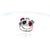 Vintage Multi-Gemstone Cocktail Ring in 18k White Gold, Size 6.25 For Sale - Image 9 of 9