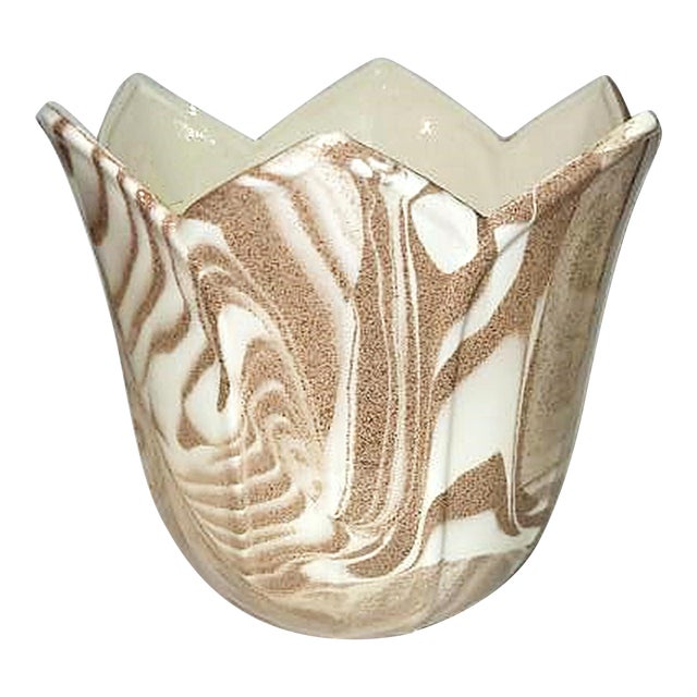 1980s Mt St Helens Ash Urn Planter Bowl For Sale