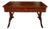 Antique Style Leather Top Writing Desk. For Sale