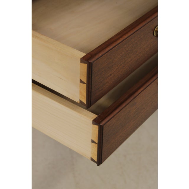 Bench Made 2 Piece Black Walnut Highboy For Sale In Philadelphia - Image 6 of 18