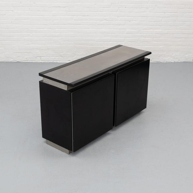 Mid-Century Modern Parioli Sideboard by Lodovico Acerbis and Giotto Stoppino for Acerbis, 1970s For Sale - Image 3 of 17
