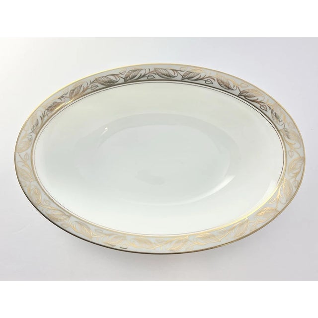 1950s 1950s Noritake “Greta” Bone China Serving Hostess Dinnerware Set - 6-Piece For Sale - Image 5 of 14