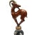 Mid-Century Wooden Ram Sculpture For Sale - Image 9 of 11
