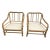 McGuire Organic Modern Twisted Rattan Lounge Chairs- A Pair For Sale - Image 11 of 12