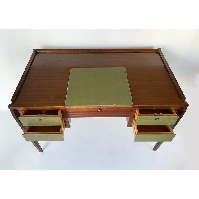 Desk with Drawers, 1950 For Sale - Image 13 of 15