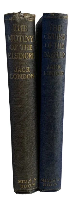 1918 Jack London Books - Set of 2