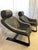 Kroken Style Leather Armchairs, a Pair For Sale - Image 4 of 12