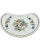 White 1980s Aynsley Pembroke Porcelain Floral, Bird Crescent Salad Plate For Sale - Image 8 of 12