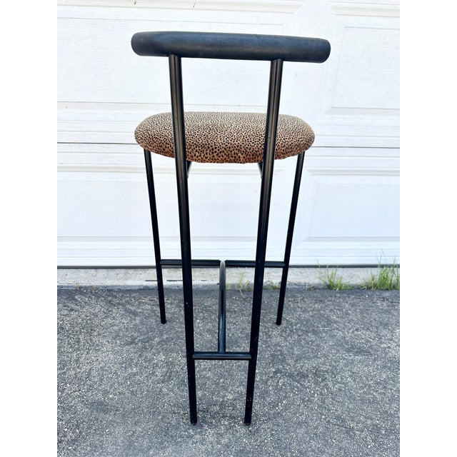 Black Rodney Kinsman Tokyo Barstool for Bieffeplast For Sale - Image 8 of 9