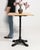 Cast Iron Bistro Table with Oak Top, Antique, France, 20th Century For Sale - Image 13 of 13