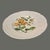 Orange Vintage Cauldon England Porcelain Embossed Border Floral Sweet Pea Platter For Sale - Image 8 of 11