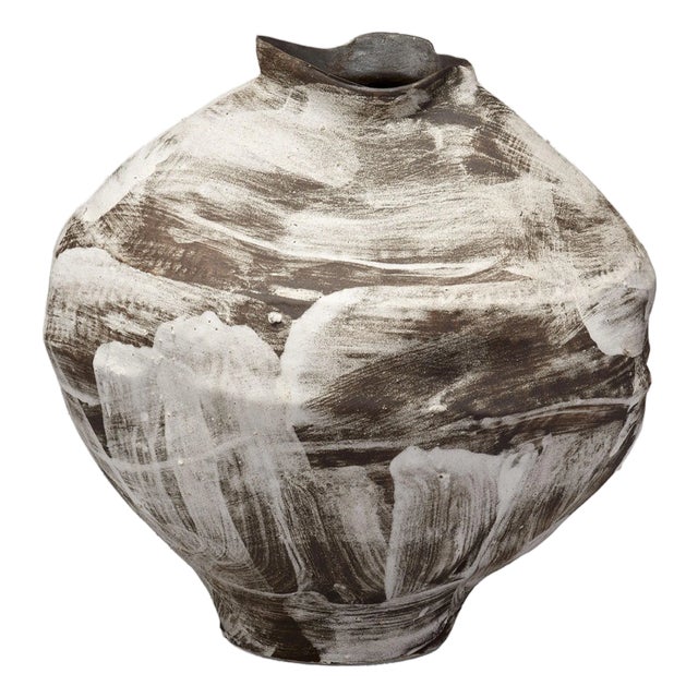 Jamie Young Maurice Ceramic Decorative Vase For Sale