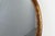 Art Deco French Oval Gilded Mirror in Carved Wood, 1920s For Sale - Image 4 of 10