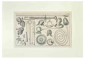 Lorenz Heister, Surgical Instruments, Etching, 1750
