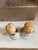 Ceramic Vintage Figural Porcelain Salt & Pepper Shakers — Victorian-Style Couple For Sale - Image 7 of 8