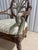 Vintage Palm Beach Regency Dorothy Draper Style Faux Bamboo Accent Chair For Sale - Image 9 of 9