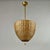 Mid-Century Rattan and Brass Pendant Light, Sweden, 1950s For Sale - Image 3 of 18